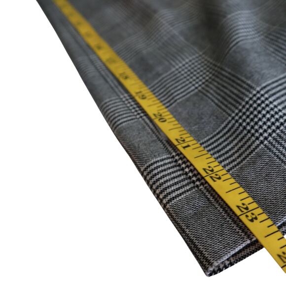 Zara Womens Pinafore Jumpsuit Size XS Cropped Wide Leg Ruffle Straps Plaid Print - Picture 12 of 14